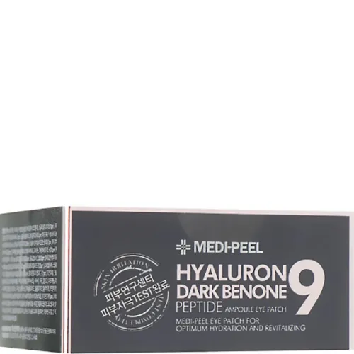 Восстанавливающие патчи для глаз Medi Peel Hyaluron Dark Benone Peptide Eye Patch - вид 2