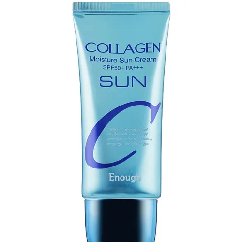 Солнцезащитный крем для лица Enough Collagen Moisture Sun Cream SPF50+ PA+++ с коллагеном, 50 мл. срок год. до 07.26