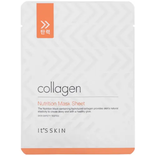 Тканинна маска для обличчя It’s Skin Collagen Nutrition Mask Sheet з колагеном, 17 г.