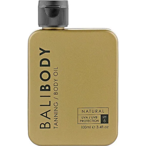 Універсальна олія для засмаги Bali Body Tanning Body Oil SPF6 з екстрактом кокосу, 100 мл.
