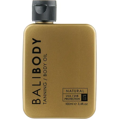 Универсальное масло для загара Bali Body Tanning Body Oil SPF15 с экстрактом кокоса, 100 мл.