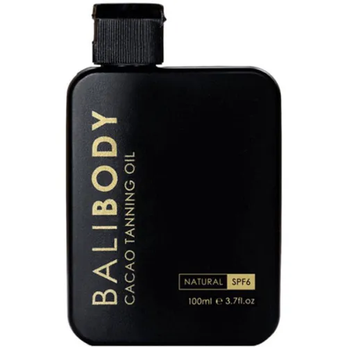Масло для усиления загара Bali Body Cacao Tanning Oil SPF6 с экстрактом какао, 100 мл.