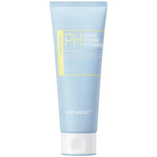 Успокаивающая пенка для умывания Neogen Sur.Medic Azulene Soothing Ph Cleanser с азуленом и гиалуроновой кислотой, 150 мл.