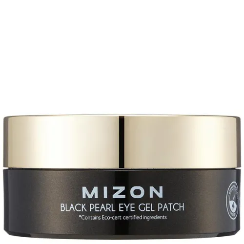 Зволожувальні патчі для очей Mizon Black Pearl Eye Gel Patch з екстрактом чорних перлів