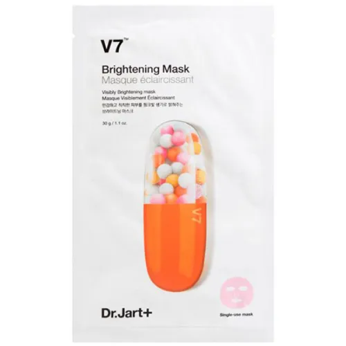 Тканевая маска для лица Dr.Jart+ V7 Brightening Mask с витаминным комплексом, 30 г.