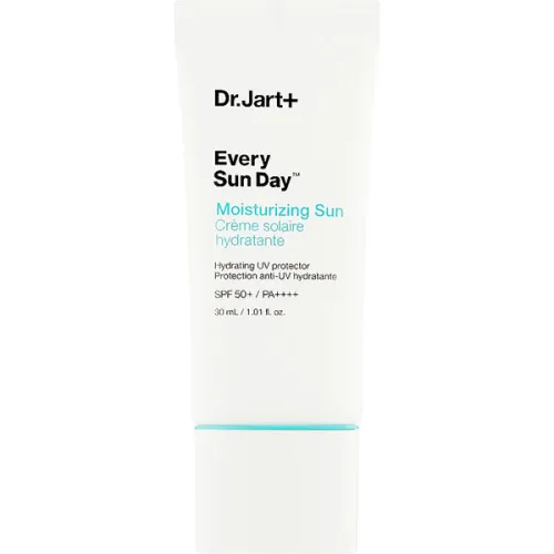 Сонцезахисний крем для обличчя Dr.Jart+ Every Sun Day Moisturizing Sun SPF50+ PA++++ зі зволожуючим ефектом, 30 мл.
