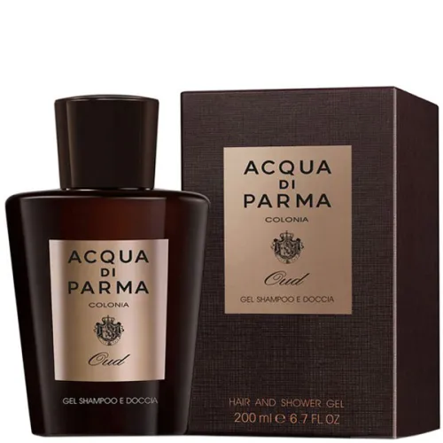 Шампунь-гель для волосся і тіла Acqua Di Parma Colonia Oud Gel Shampoo E Doccia, 200 мл.