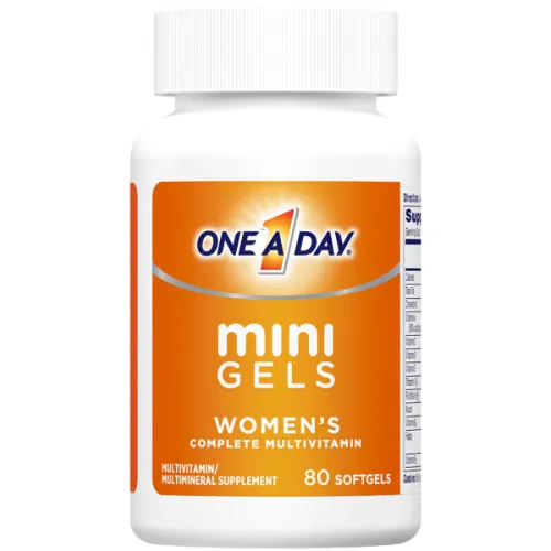 Мультивитаминный комплекс для женщин в мини-капсулах One A Day Women’s Mini Gels Multivitamins for Women