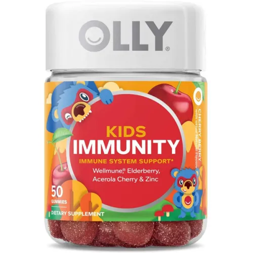 Мультивитаминный жевательный комплекс для детей от 2 лет OLLY OlLLY Kids Mighty Immunity Gummies with Wellmune & Elderberry