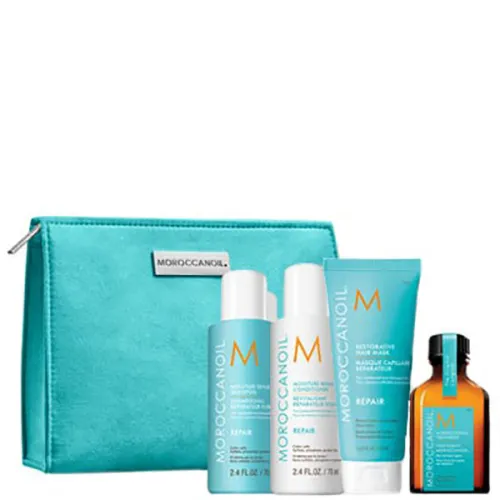 Дорожный набор для восстановления волос Moroccanoil Repair Takes Flight Travel Set