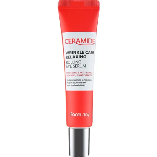 Антивіковий крем для шкіри навколо очей FarmStay Ceramide Age Corrector Eye Cream з керамідами, 50 мл.