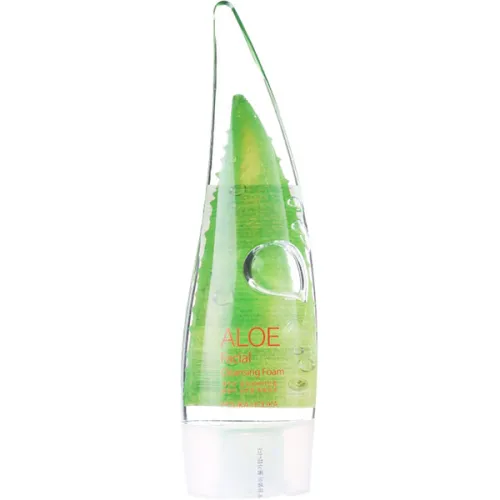 Гель-пенка для умывания Holika Holika Aloe Facial Cleansing Foam с экстрактом алоэ, 150 мл.