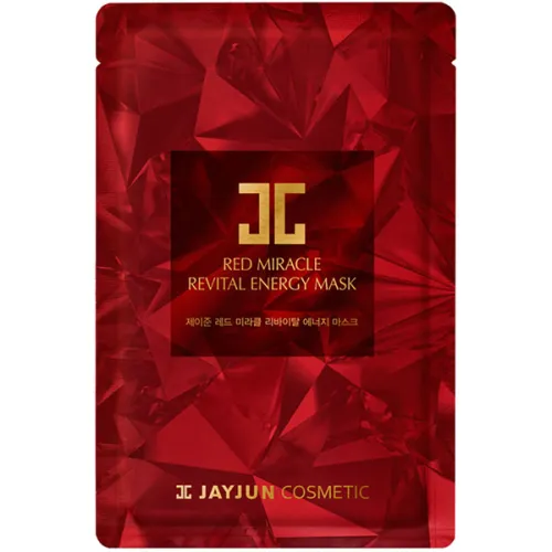 Відновлююча енергетична тканинна маска для обличчя JayJun Red Miracle Revital Energy Mask, 18 г.