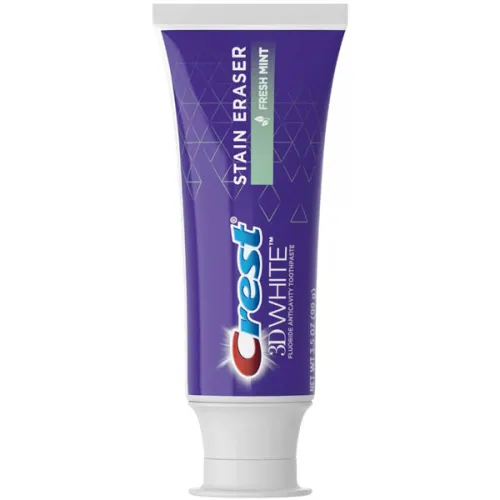 Відбілююча зубна паста Crest 3D White Stain Eraser Fresh Mint Whitening Toothpaste, 99 г.