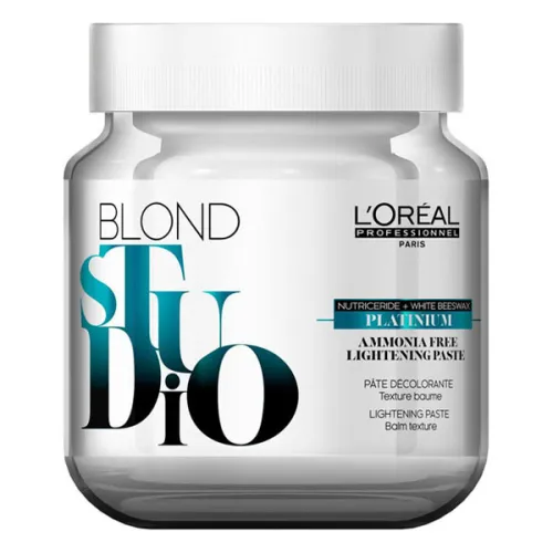 Обесцвечивающая паста для волос L’Oreal Professionnel Blond Studio Platinium, 500 г.