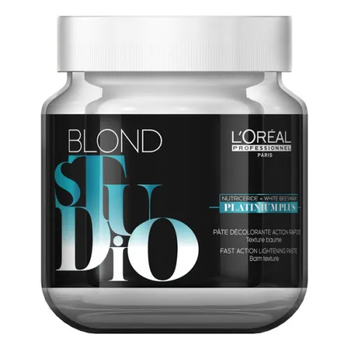 Обесцвечивающая паста для волос L’Oreal Professionnel Blond Studio Platinium Plus, 500 г.