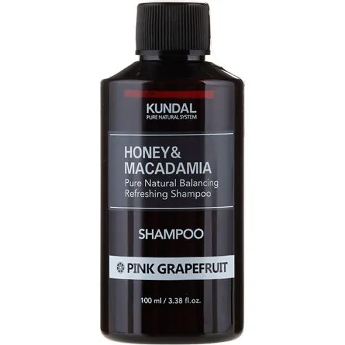 Шампунь для волосся «рожевий грейпфрут» Kundal Honey & Macadamia Pink Grapefruit Shampoo, 100 мл.