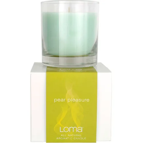 Ароматична свічка «персик» Loma Pearatin Pleasures Aromatic Candle