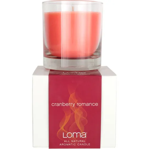 Ароматическая свеча «клюква» Loma Cranberry Romance Aromatic Candle