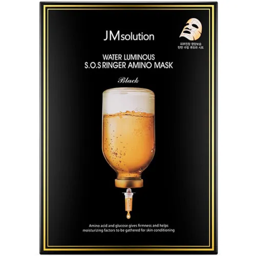 Двухфазная тканевая маска для лица JMsolution Water Luminous S.O.S. Ringer Amino Mask, 30 мл. - вид 2