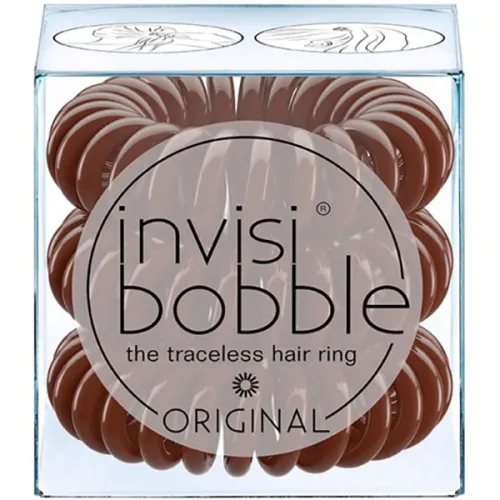Резинка-браслет для волос «коричневая» Invisibobble Original Pretzel Brown