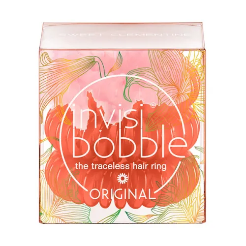 Резинка-браслет для волосся «фламінго» Invisibobble Secret Garden Sweet Clementine