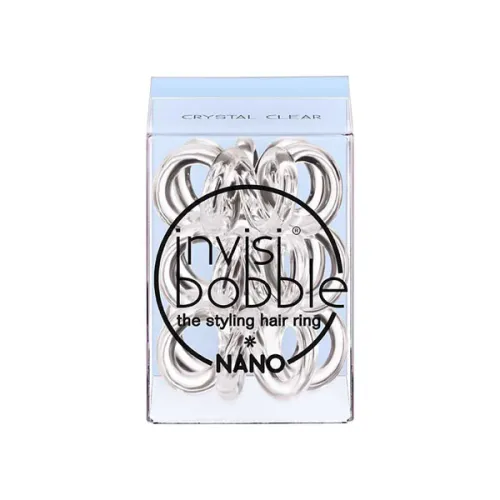 Нано резинка для волосся «прозора» Invisibobble Nano Crystal Clear