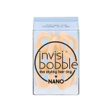 Нано резинка для волосся «персикова» Invisibobble Nano to Be or Nude