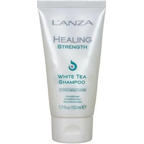 Зміцнюючий шампунь для волосся L’anza Healing Strength White Tea Shampoo з екстрактом білого чаю, 300 мл.