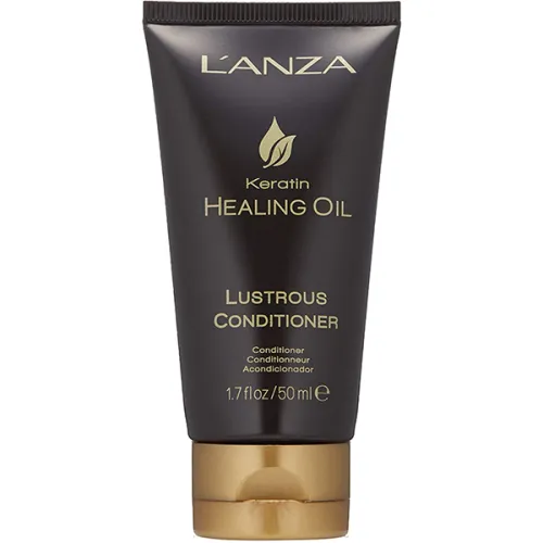 Відновлюючий кондиціонер для волосся L’anza Keratin Healing Oil Lustrous Conditioner з кератиновим еліксиром, 50 мл.