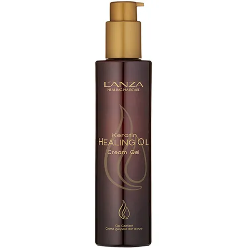 Потовщуючий крем-гель для волосся L’anza Keratin Healing Oil Cream Gel з кератиновим еліксиром, 200 мл.