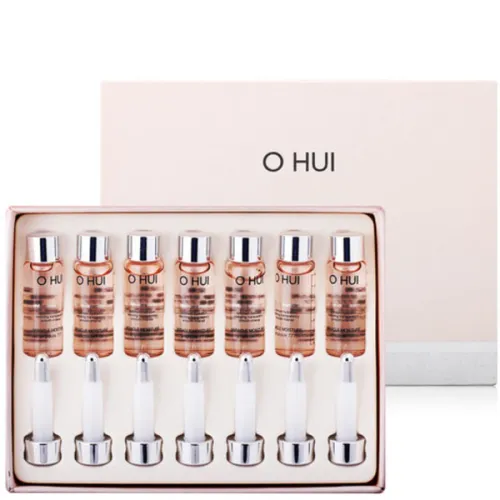 Увлажняющая ампульная сыворотка для лица O Hui Miracle Moisture Ampoule 777 с керамидами, 7 мл. х 7 шт.