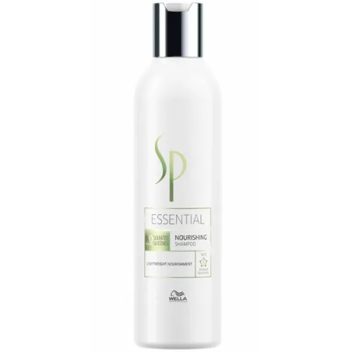 Живильний шампунь для волосся без обтяження Wella SP Essential Nourishing Shampoo, 200 мл.