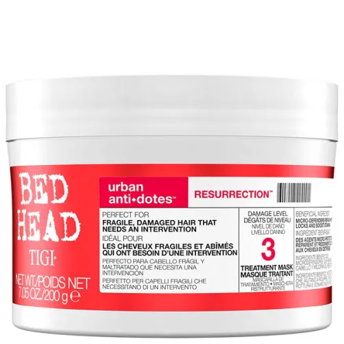 Маска для ламкого волосся Tigi Bed Head Urban Anti+Dotes Resurrection Treatment Mask, 200 мл.