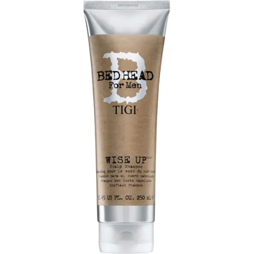 Чоловічий шампунь для шкіри голови. Tigi Bed Head For Men Wise Up Scalp Shampoo, 250 мл.