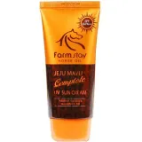 Солнцезащитный крем для лица FarmStay Horse Oil Jeju Mayu Complete UV Sun Cream SPF50+ PA+++ с лошадиным маслом, 70 г.