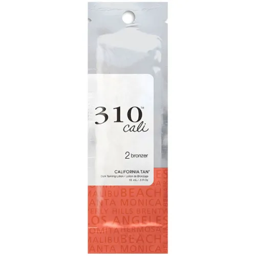 Лосьйон California Tan Indoor Cali 310 Cali Bronzer Step 2 з бронзатором для засмаги в солярії, 15 мл.