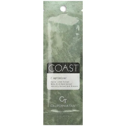 Крем для засмаги в солярії California Tan Coast Optimizer Step 2 з бронзаторами, 15 мл.