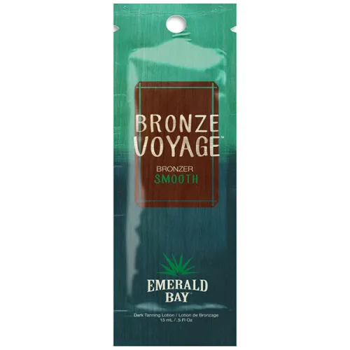 Темний бронзуючий крем для засмаги Emerald Bay Bronze Voyage Bronzer, 15 мл.