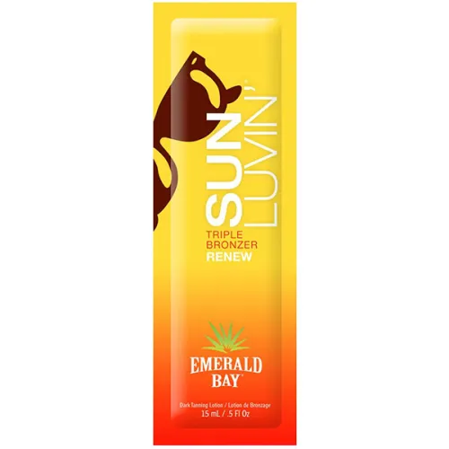 Темний потрійний бронзатор для засмаги Emerald Bay Sun Luvin Triple Shot Bronzer, 15 мл.