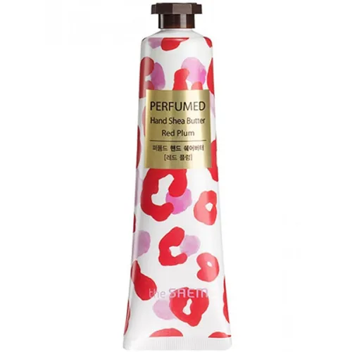 Парфумований крем-есенція для рук The Saem Perfumed Hand Shea Butter Red Plum з екстрактом червоної сливи, 30 мл.