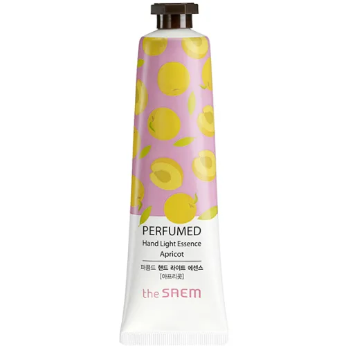 Парфумований крем-есенція для рук The Saem Perfumed Hand Light Essence Apricot з екстрактом абрикосу, 30 мл.