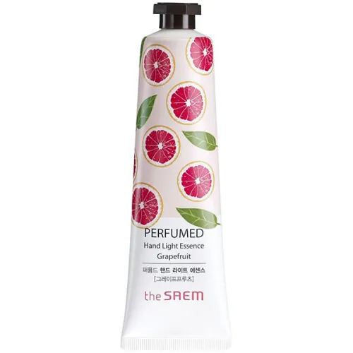 Парфумований крем-есенція для рук The Saem Perfumed Hand Light Essence Grapefruit з екстрактом грейпфрута, 30 мл.