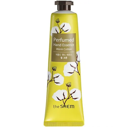 Парфумований крем-есенція для рук The Saem Perfumed Hand Essence Warm Cotton з екстрактом бавовни, 30 мл.