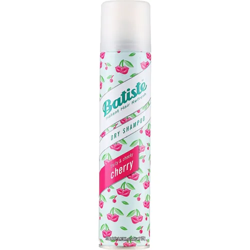 Сухой шампунь Batiste Dry Shampoo Fruity & Cheeky Cherry с вишневым ароматом, 200 мл.