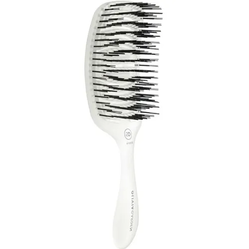 Щітка для тонкого волосся Olivia Garden Flex Fine Ice White - вигляд 2