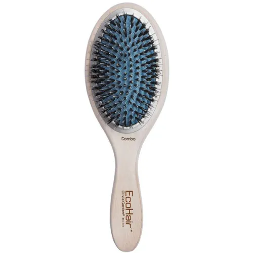 Щітка для волосся бамбукова Olivia Garden EcoHair Combo з комбінованою щетиною