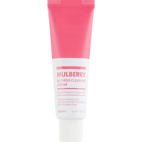 Крем для проблемной кожи лица A’pieu Mulberry Blemish Clearing Cream с экстрактом лесных ягод, 50 мл.