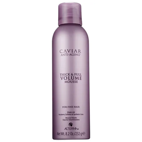 Мус для створення об’єму та ущільнення волосся Alterna Caviar Anti-Aging Thick & Full Volume Mousse, 232 г.