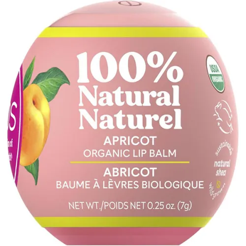 Органічний бальзам для губ «абрикос» EOS 100% Natural Shea Lip Balm Apricot, 7 г.